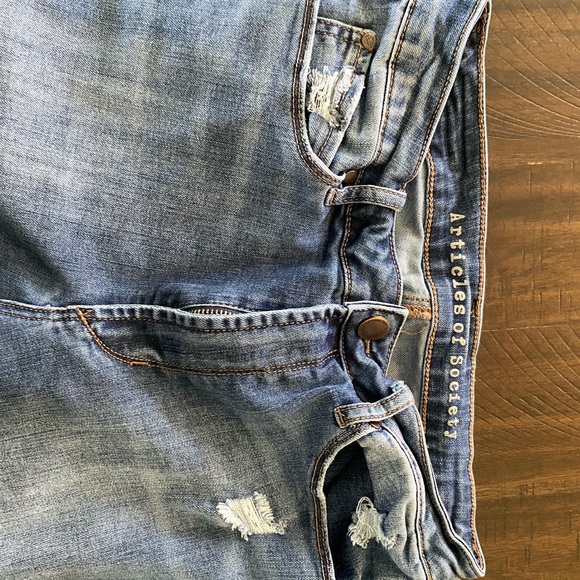 Stretch high rise denim - Picture 2 of 2